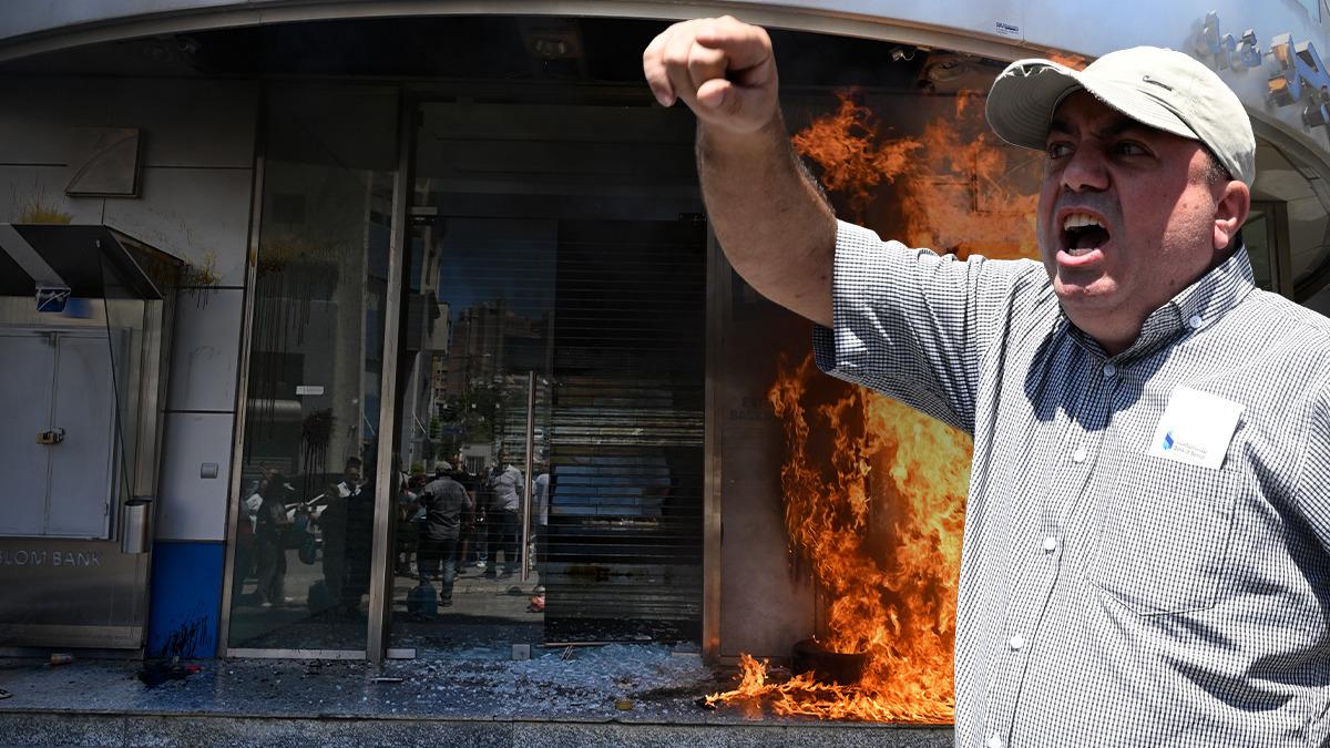 Lübnan Banka Protestosu
