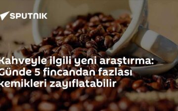 kahve tüketimi