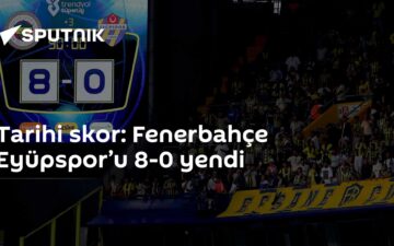 Fenerbahçe Eyüpspor 8-0